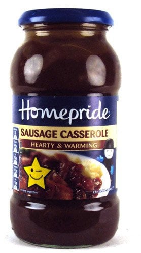 Homepride Sausage Casserole Sauce Jar 500g