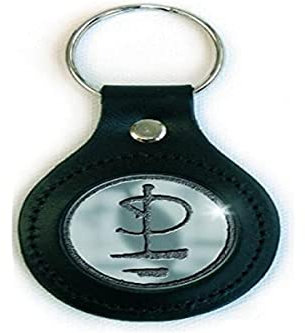 Pink Floyd Premium-Schlüsselanhänger: Icon (klassischer Lederanhänger), Schwarz, Einheitsgröße, Klassisch