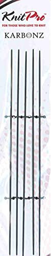 KnitPro Karbonz Nadelspiele 6 (15cm) | 1mm