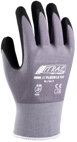 Nitras 8800 Flexible Fit Allroundhandschuhe Gartenhandschuhe, hohe Abriebfestigkeit, sehr guter Grip - VPE 1 Paar, Größe:11