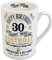 Widdop Signography 30th Birthday Gift Ceramic Mug (CM24530), White