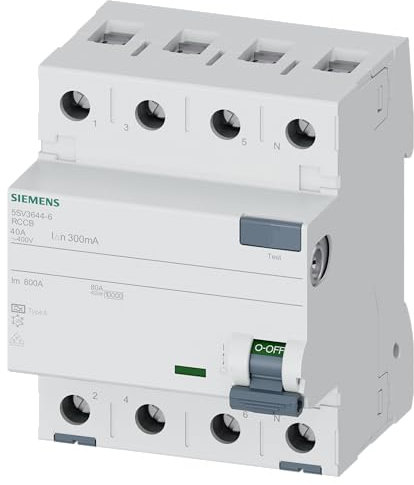 SIEMENS - FI Schutzschalter 4polig Typ A 40A 300mA