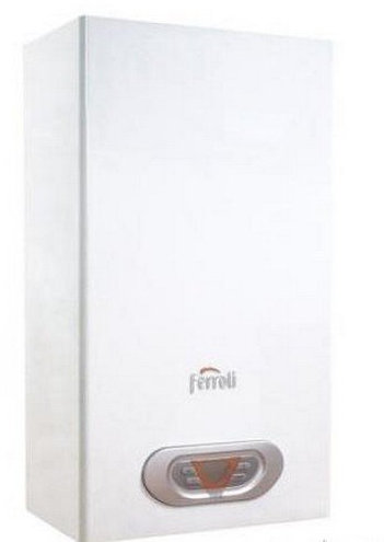 Scaldabagno A Gas Ferroli Sky 11F Metano Completo Di Kit Per Scarico Fumi