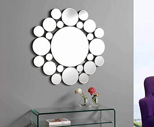 DUGARHOME - Espejos Modernos Cristal - Redondo (80X80)