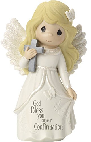 Precious Moments Konfirmation Engel Bisque Porzellan Figur 163052