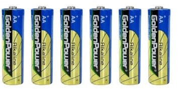 Lot de 6 Piles AA LR06