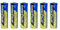 Lot de 6 Piles AA LR06