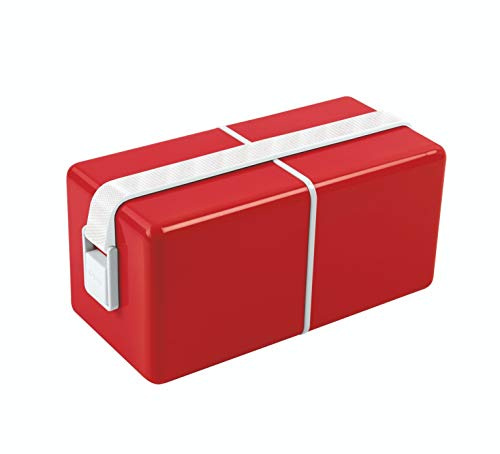 Guzzini - On The Go, Lunch-To-Go-Kugel O Eat - Rot, 11 x 11 x h22 cm - 102800188