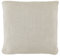 Marc O Polo Strick Dekokissen Plaid Nordic Knit Oatmeal Dekokissen 50x50 cm