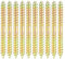 Tornillos Doble Roscado, Tornillos de Doble Punta, 10 Piezas Tornillo de Espiga Tornillo de Espiga para Carpintería para conectar Madera