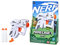 NERF MicroShots Minecraft Ghast Mini Blaster, Minecraft Ghast Mob Design, Includes 2 Official Elite Darts, Pull-Down Priming Handle