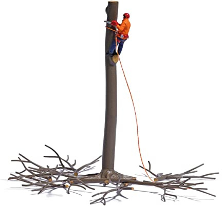 Busch 7972 Tree Felling Action Set