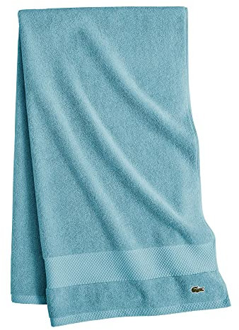 Lacoste Heritage Supima Baumwoll-Badetuch, himmlisch, 76,2 x 137,2 cm