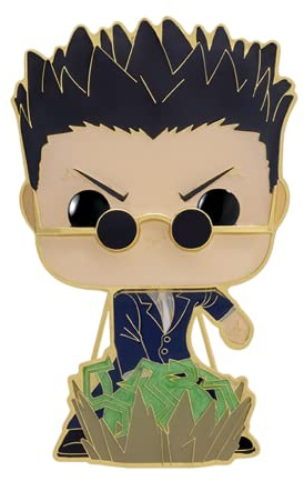 Loungefly POP! Large Enamel Pin HUNTERxHUNTER: Leorio - Hunter X Hunter (HXH) Enamel Pins - Cute Collectable Novelty Brooch - for Backpacks & Bags - Gift Idea - Official Merchandise