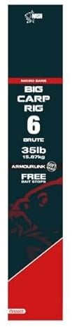 Nash Big Carp Rig Micro Barbed (Größe 8)