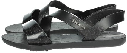 lpanema Damen Ipanema Vibe Sandale Fem, schwarz / weiß, 41/42 EU