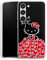 DeinDesign Slim Case extra dünn kompatibel mit Samsung Galaxy S23 Silikon Handyhülle transparent Hülle Apfel Fanartikel Hello Kitty