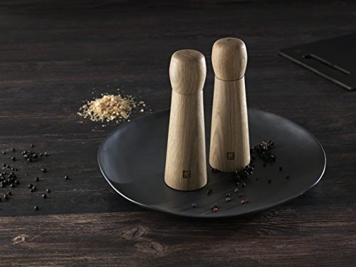 Zwilling Spice 2er Set Gewürzmühle Salzmühle Pfeffermühle Holzmühle