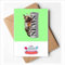 Rollo de periódico Pet Group Art Deco Fashion Happy Birthday Tarjetas de felicitación sobres en blanco