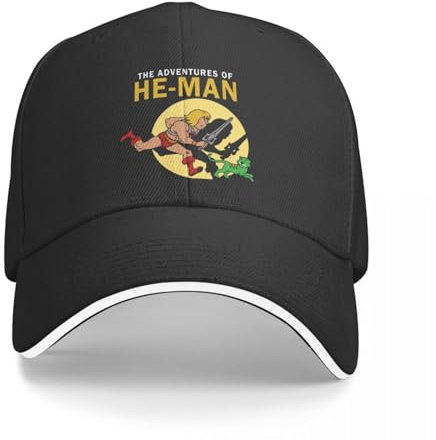 Baseballmütze Tim und Struppi Cosplay Universum Mehrfarbige Mütze Spitzer Damenmütze Personalisiertes Visier Winddichte Hüte Perfektes Geburtstags-Halloween