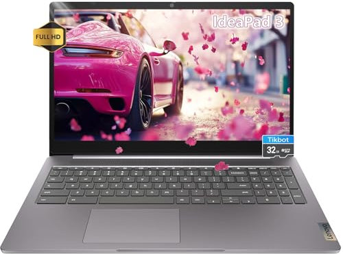 Lenovo Chromebook Flex3 Touchscreen Google Laptop 2 in 1, 12.2 Inch IPS Screen WUXGA 4 Core Intel N100 USB C WLAN 6 HDMI Camera Mini Chromebook 2023 (4GB RAM | 64GB