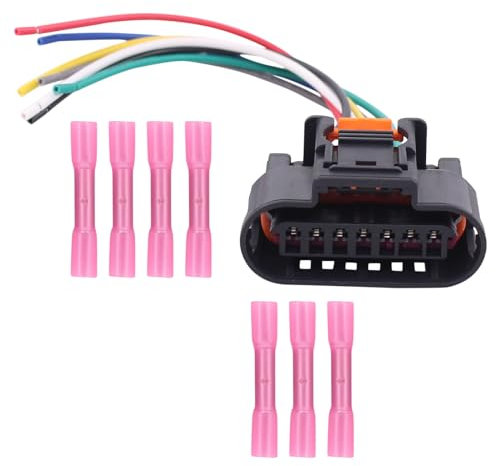 Zündspule Anschluss Stecker Kabelbaum Ersatz Kabel Buchse Reparatur 7-polig für Astra J GTC Corsa D Corsa E Meriva B Mokka X Insignia A Sports Tourer Zafira C Tourer Adam Cruze Trax Aveo T300 T250