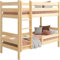 YOUKO Etagenbett Kinderbett 180x80 Matteo Lux- Hochbett 2 Kinder - Kinderhochbett mit Leiter - Möglichkeit zur Aufteilung in 2 Betten - Holzbett Kiefer Ohne Matratze