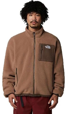 THE NORTH FACE NF0A89GT5J8 M YUMIORI REVERSIBLE JACKET Giacca Uomo Smokey Brown-Latte Taglia S