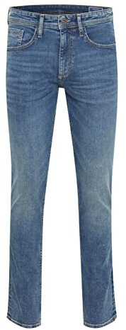Blend 20712999 Herren Jeans Hose Denim Pant Multiflex mit Stretch 5-Pocket Jet Fit Flim Fit, Farbe: Denim Middle Blue (200291), Größe: 27/34