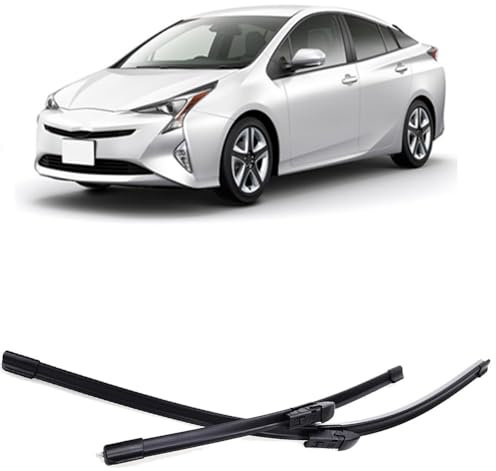 YJTYC Auto Frontwischerblätter für Toyota Prius XW50 2016-2021 26+16, Scheibenwischer Teile Windschutzscheibe Frontscheibe Frontwischerblatt Zubehör