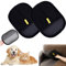 REGAPOG Fellmagnet, 2025 New Fellhandschuhe Fingerlos Katze- Wiederverwendbare Fell Magnet Handschuhe, Katzen Handschuhe Fellpflege Für Glattes und Gesundes Fell Für Kleidung, Sofas (2 PCS)