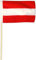 Fahne Flagge Österreich 30 x 45 cm mit Stab