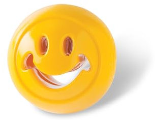 Planet Dog Orbee-Tuff Nooks - Snackspielzeug für Hunde - gelber Smiley