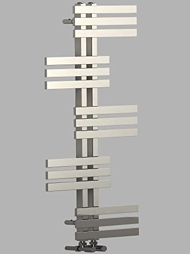 Design Badheizkörper ELFIE 1400 x 600 mm. Chrom Badheizkörper Handtuchtrockner