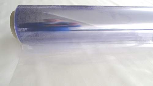 FARTAK PVC KLARFOLIE transparent 130cm / 50mtr Rolle 0,15mm dick LFM Euro 3,30