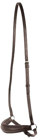 Collegiate Drop Noseband IV, Brown, Full