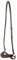 Collegiate IV Drop Noseband Full Size Brown