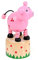 small foot 11156 Drückfigur Schwein aus Holz, FSC 100%-Zertifiziert, Mitgebsel