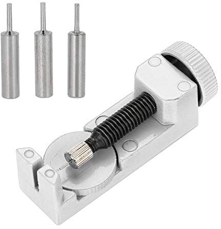 Connettore per cinturino, Togli Maglie Orologio, riparazione penna, cinturino per orologio, perno di collegamento, strumento di rimozione, strumento di riparazione,Kit di Strumenti Riparazione