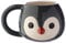 Puckator Adoramals Penguin Head Ceramic Shaped Tea Coffee Mug - Funny Home Accessories - Cute Gifts for Girlfriend - Large Mugs for Men Women Hot Drinks - Cute Cups Presents Secret Santa Gift Cup Set