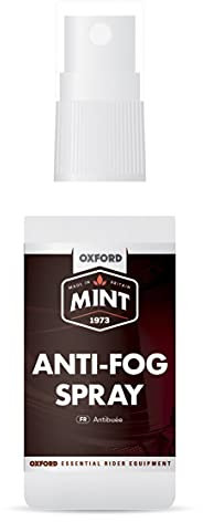 Oxford Mint Antifog Visor/Goggles Spray, 50ml