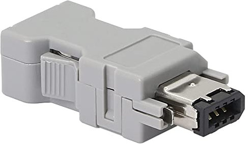 GELRHONR IEEE1394-Adapter, IEEE 1394 SM-6P, 55100-0670-Stecker JZSP-CMP9-1-E 6-poliger Encoder-Stecker, geeignet für 54280-0609 Yaskawa Panasonic Servo CN3-Anschluss