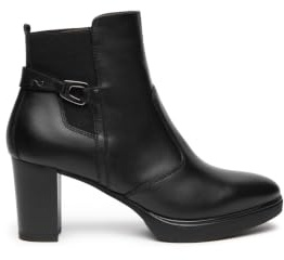 Nero Giardini I617260D Tronchetti Donna in Pelle E Tessuto