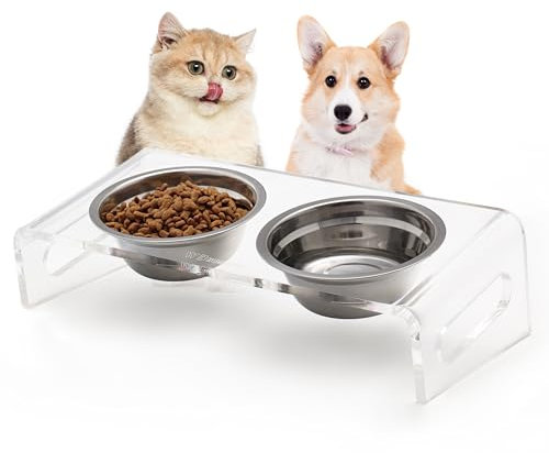 WBHONGHUI Cat Bowl Riser (M)