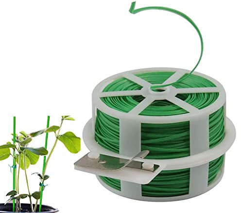 Libetter Gardening Tie | Garden Twine Support Ties - Gardening Wire With Cutter, Garden Twine For Climbing Plants, Bouquets And Garland Crafts