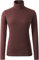 Ladies Polo Roll Neck Tops Long Sleeve Turtle Neck Plain Jumpers for Women Top T Shirts UK Plus Size 8 to 26. Brown