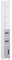 kleankin Modern Bathroom Storage Cabinet, Freestanding Tall Bathroom Cabinet with Open Shelves and 3 Cupboards with Door, for Bedroom Hallway, Grey