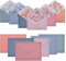 Zimoer 30 Briefkuverts spitze Klappe,Umschlag Dreieckslasche,Briefhülle Premium-Papier,Briefumschlag Öko bunt Fur Hochzeiten Einladungs-Karten Geburtstags-Karten, Glückwunsch-Karten,6 Farben