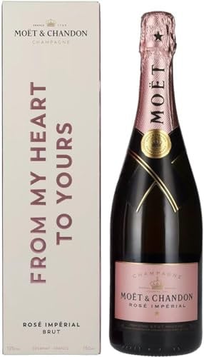 Moët & Chandon Champagne ROSÉ IMPÉRIAL Brut Say Yes To Love 12% Vol. 0,75l in Giftbox