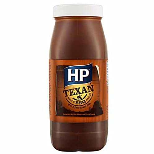 HP Texan BBQ Sauce 2.15L, ideal for home, garden and summer BBQ's Add to steaks, burgers, salads, or from marinading or dipping sauce.
